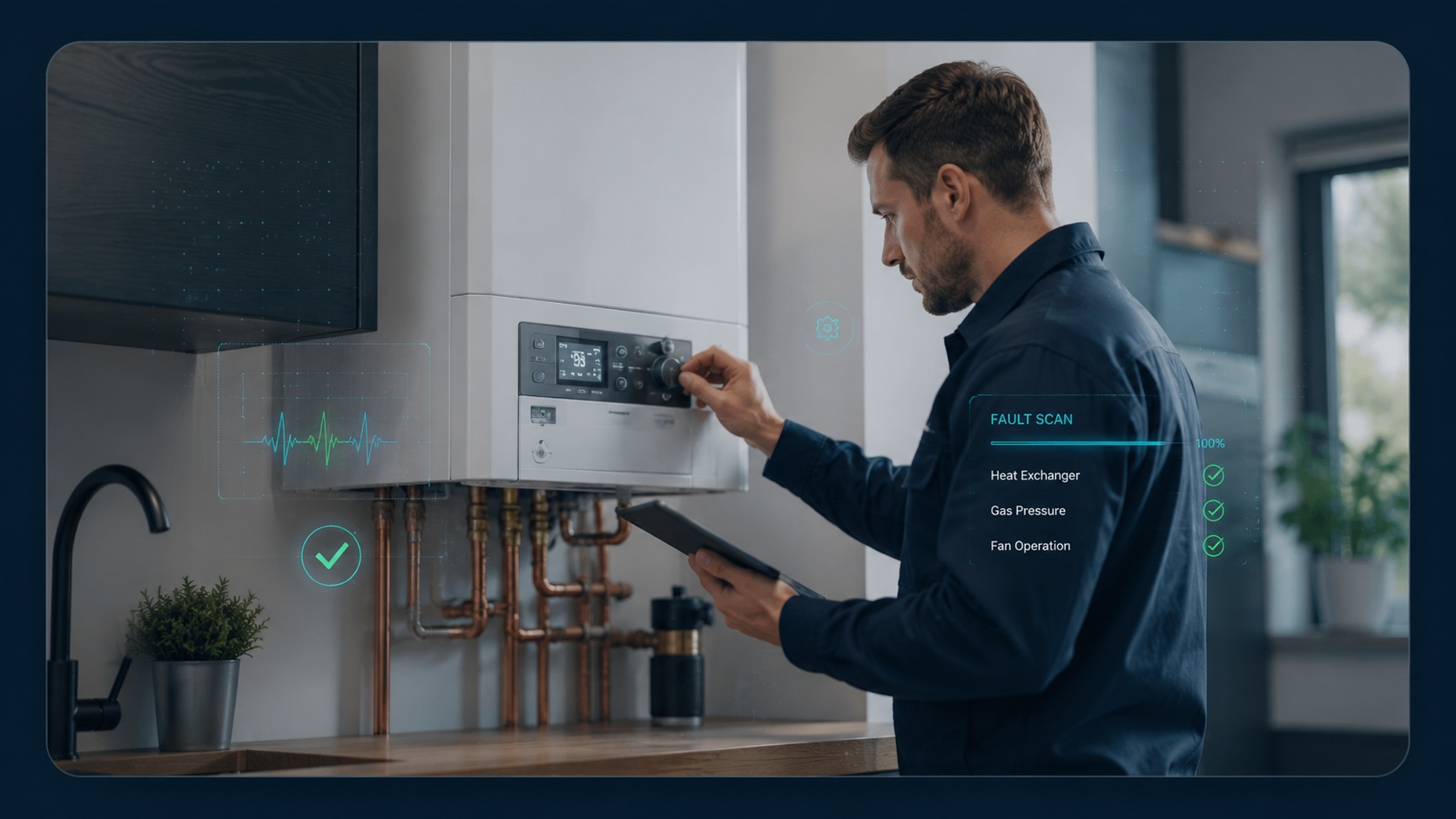 ELUVO boiler repair and fault diagnosis in Bristol